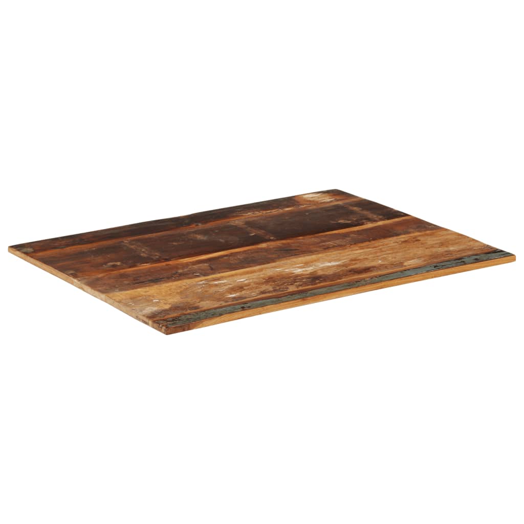 vidaXL Rectangular Table Top 70x90 cm 15-16 mm Solid Reclaimed Wood