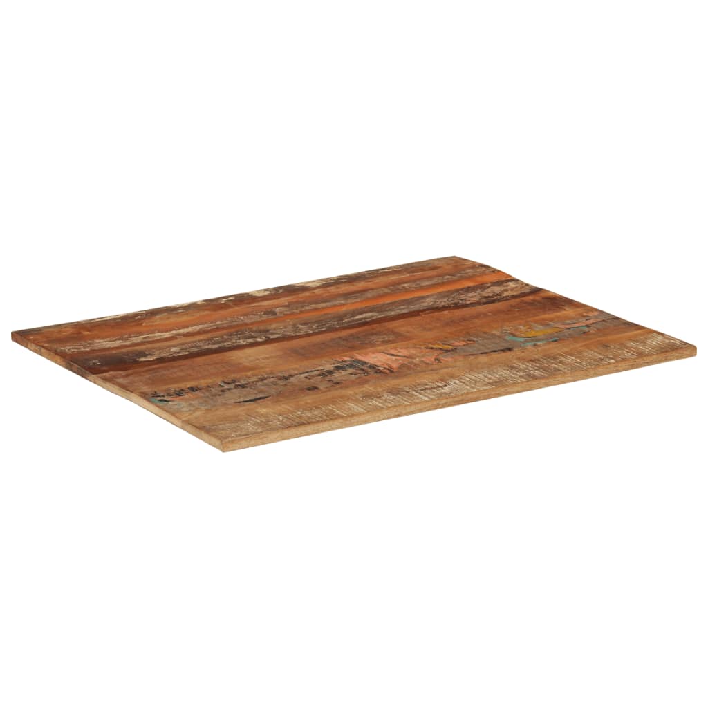 vidaXL Rectangular Table Top 70x90 cm 15-16 mm Solid Reclaimed Wood