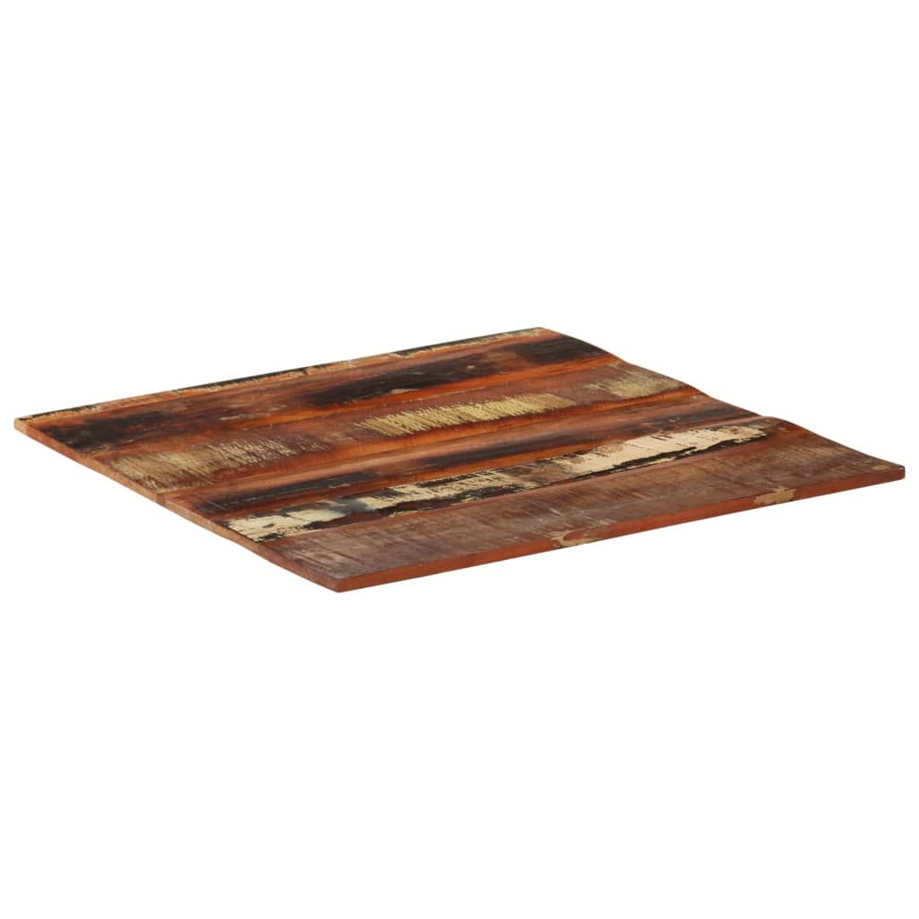 vidaXL Square Table Top 80x80 cm 15-16 mm Solid Reclaimed Wood