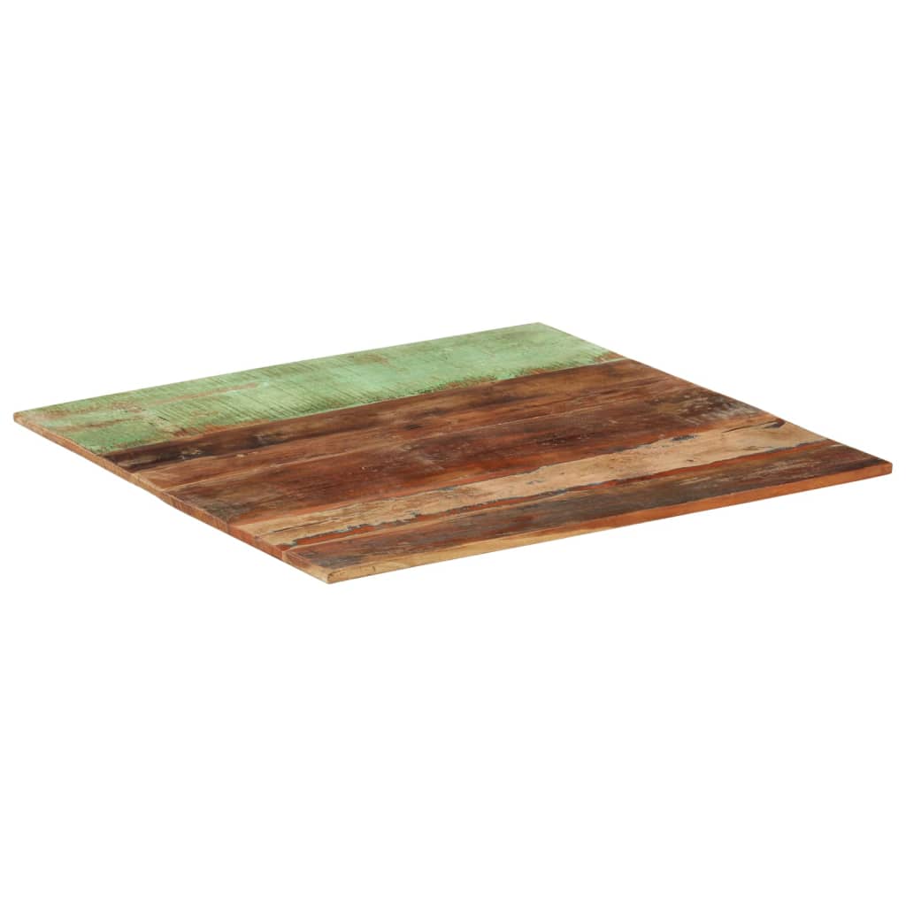 vidaXL Square Table Top 80x80 cm 15-16 mm Solid Reclaimed Wood