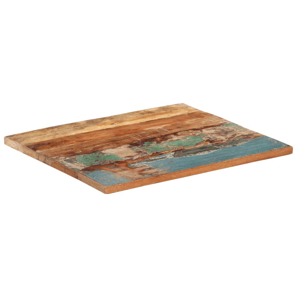 vidaXL Rectangular Table Top 60x70 cm 25-27 mm Solid Reclaimed Wood