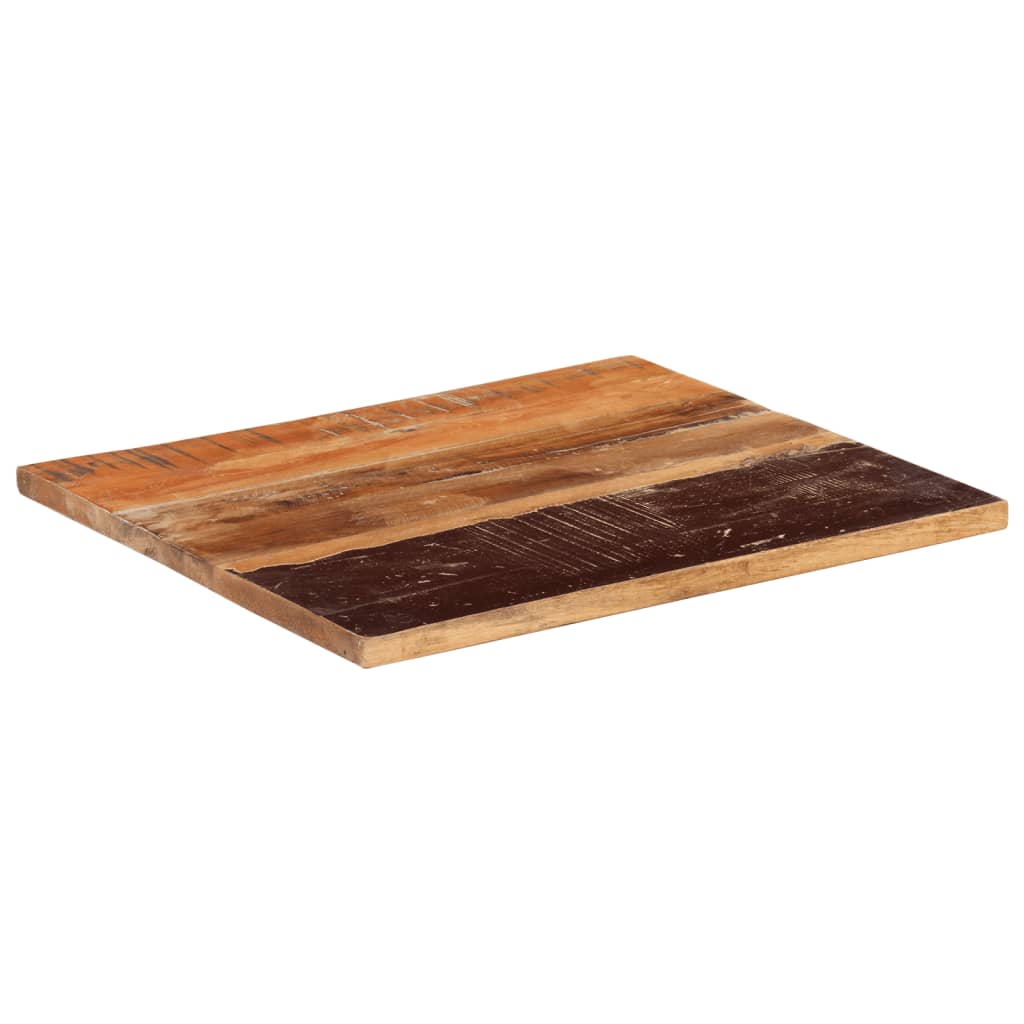 vidaXL Rectangular Table Top 60x70 cm 25-27 mm Solid Reclaimed Wood