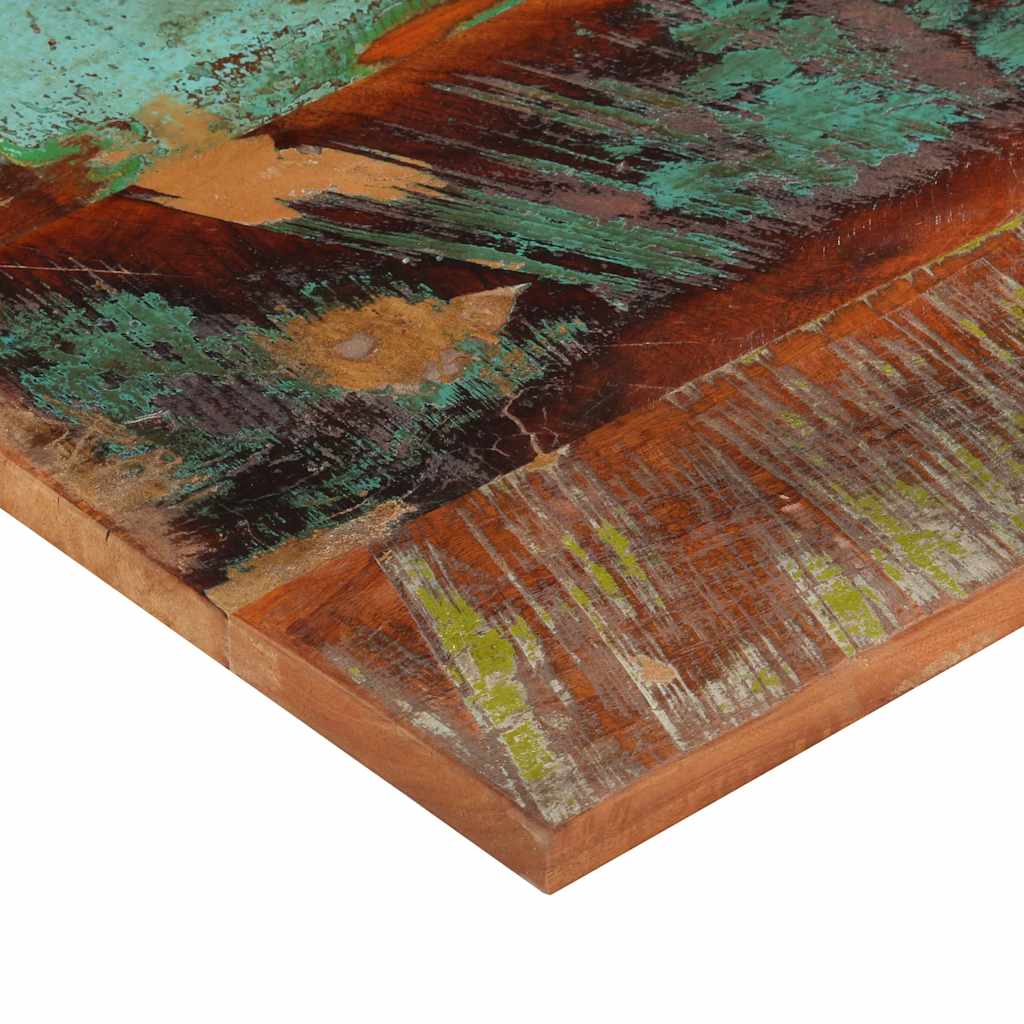 Rectangular Table Top 60x80 cm 25-27 mm Solid Reclaimed Wood
