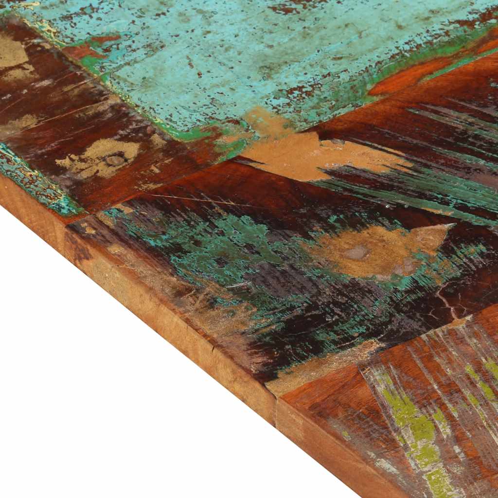 Rectangular Table Top 60x80 cm 25-27 mm Solid Reclaimed Wood