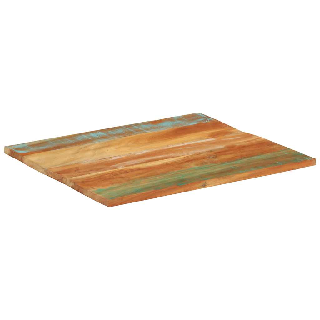 vidaXL Rectangular Table Top 70x80 cm 25-27 mm Solid Reclaimed Wood