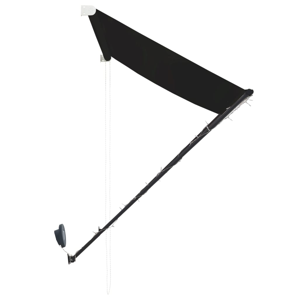 Retractable Awning with LED 250x150 cm Anthracite