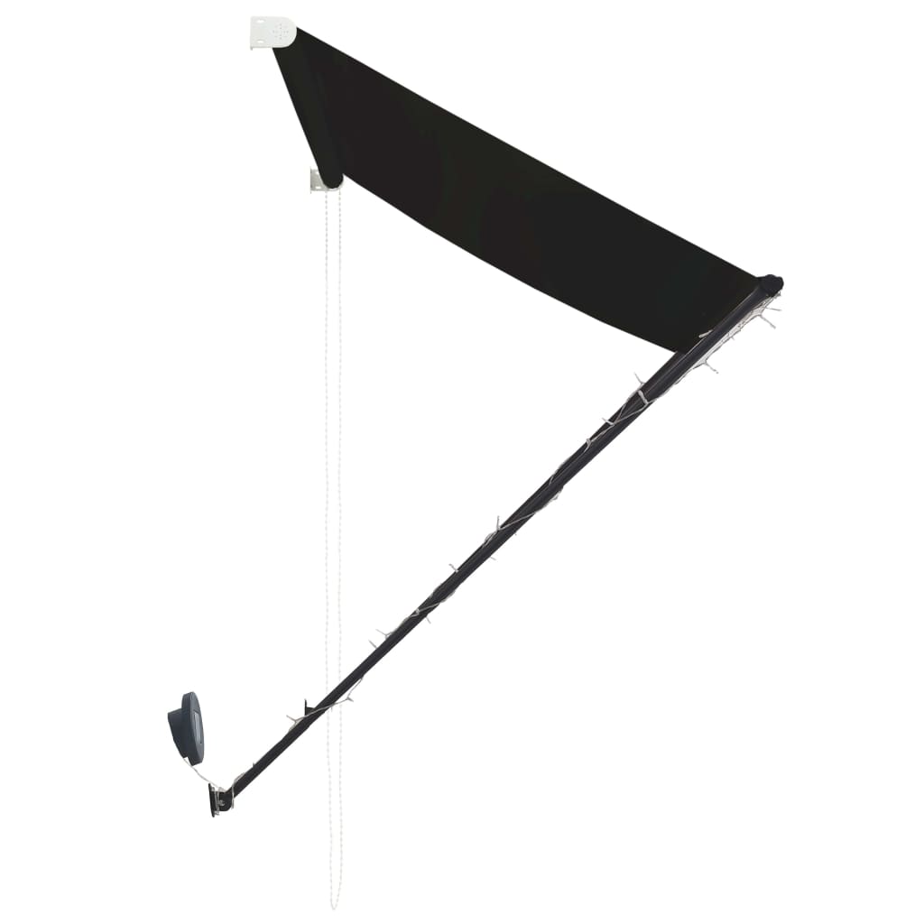 Retractable Awning with LED 300x150 cm Anthracite