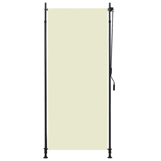Outdoor Roller Blind 100x270 cm Cream