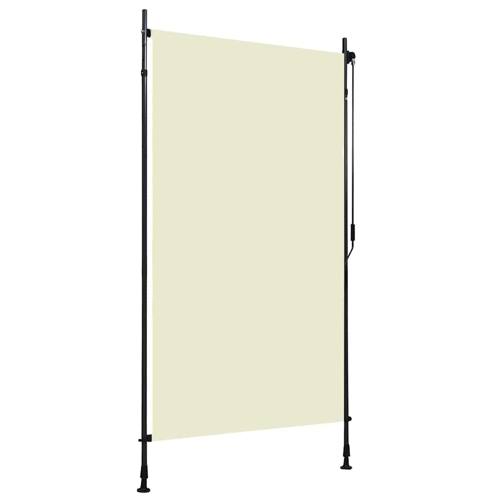 Outdoor Roller Blind 120x270 cm Cream