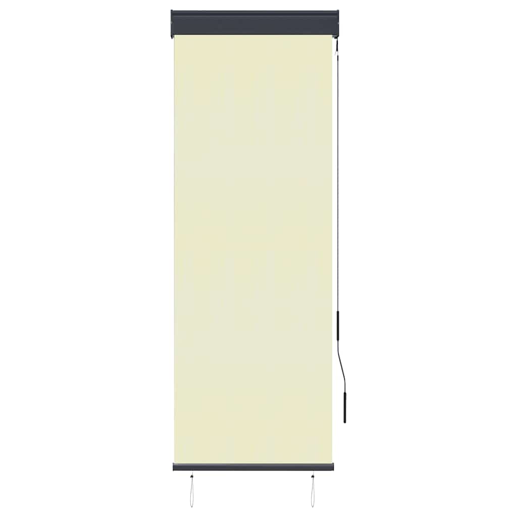 Outdoor Roller Blind 60x250 cm Cream