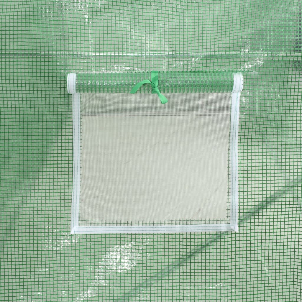 Greenhouse | Green | PE mesh fabric, Galvanised steel | 9 m²