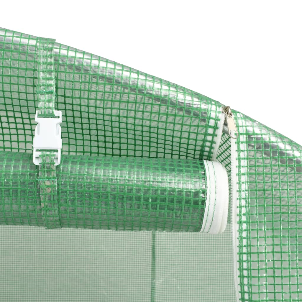 Greenhouse | Green | PE mesh fabric, Galvanised steel | 9 m²