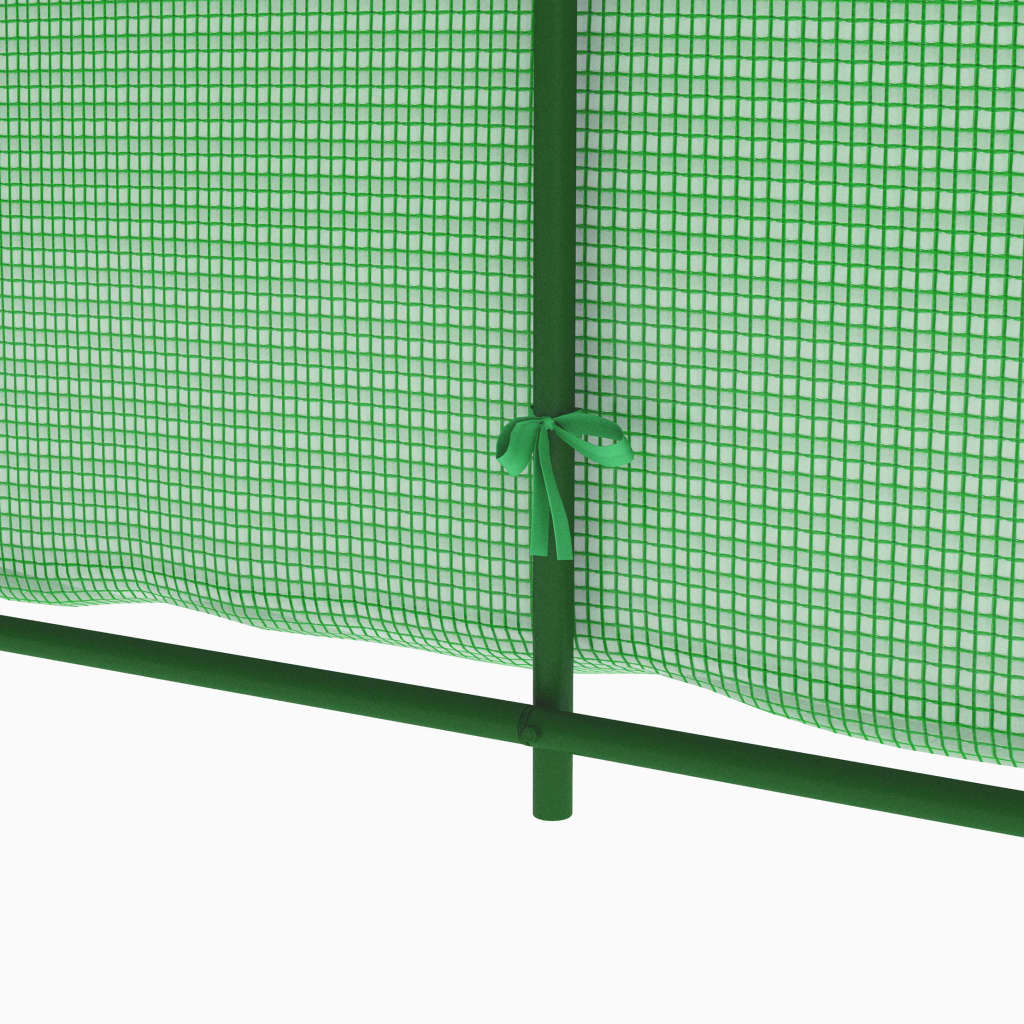 Greenhouse | Green | PE mesh fabric, Galvanised steel | 9 m²