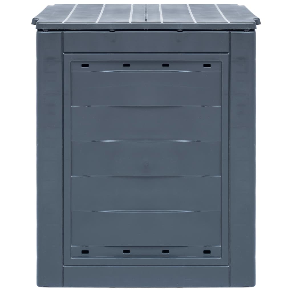 Garden Composter | Grey | Plastic | 520L | UV-resistant materials