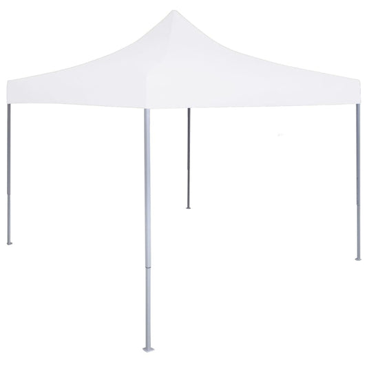 48860 vidaXL Professional Folding Party Tent 3x3 m Steel White