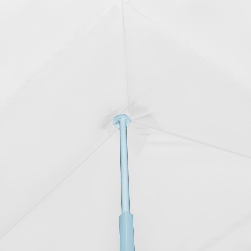 Folding Pop-up Party Tent with 8 Sidewalls 3x9 m White