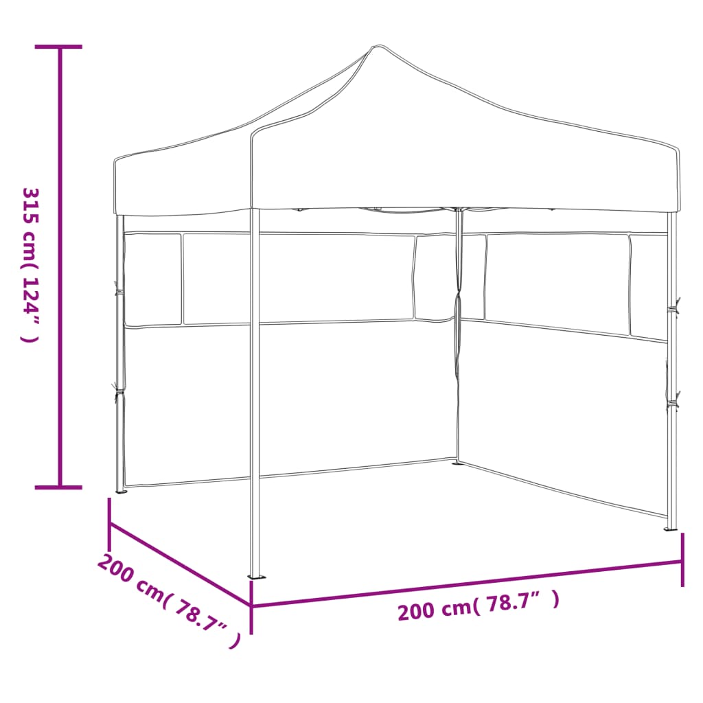 Party tents Cream Oxford Fabric