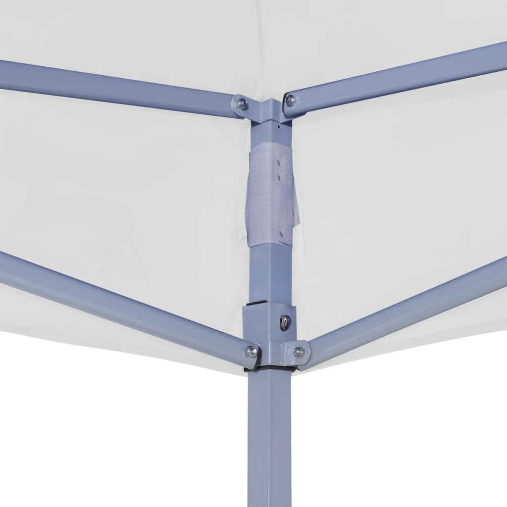 48886 vidaXL Professional Folding Party Tent 2x2 m Steel White
