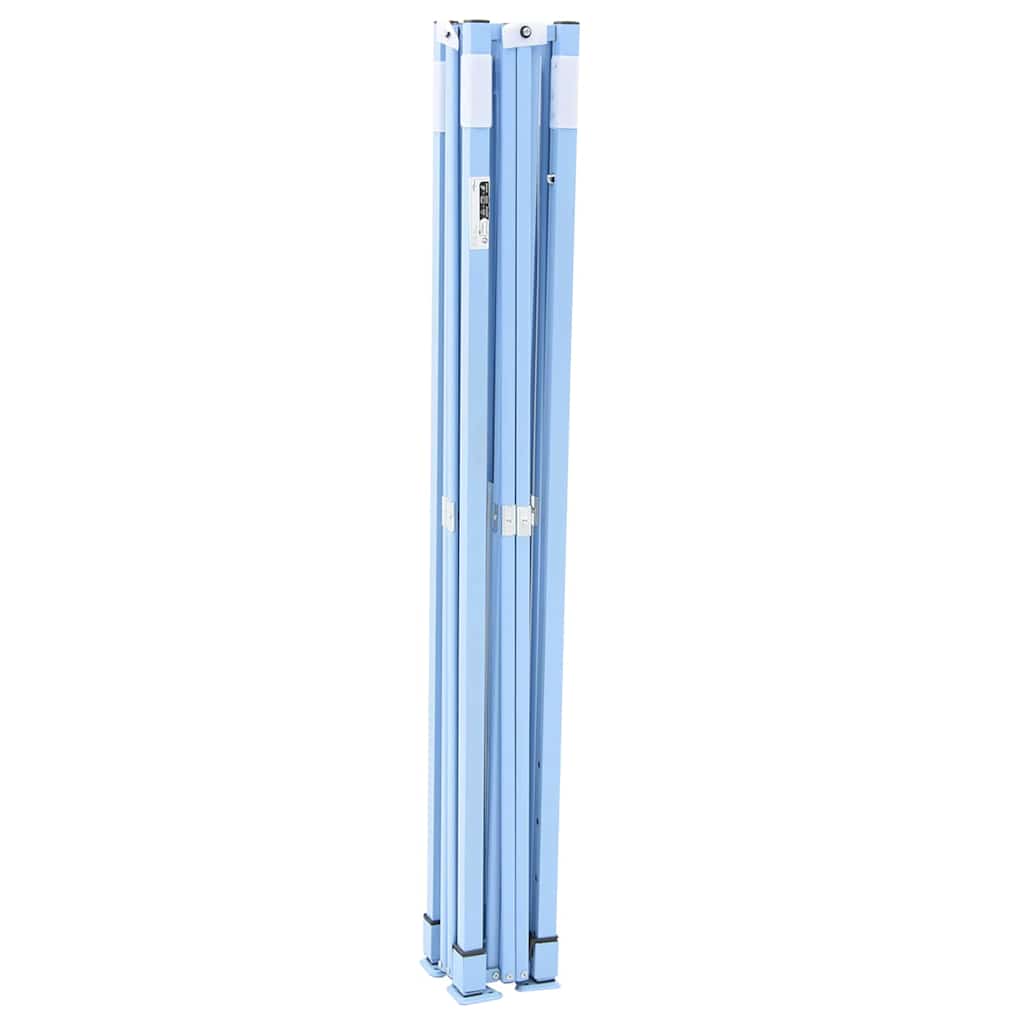 Professional Folding Party Tent 3x4 m Steel Blue