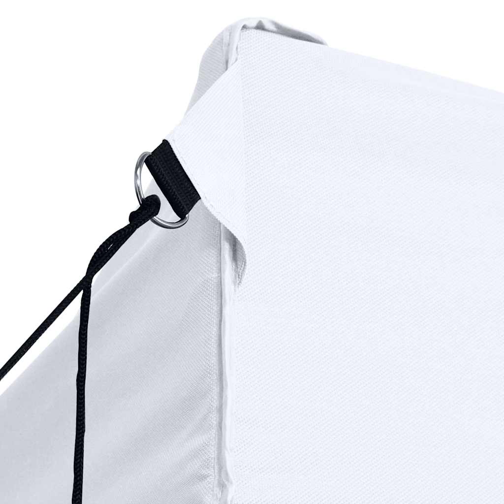 Professional Folding Party Tent with 4 Sidewalls White