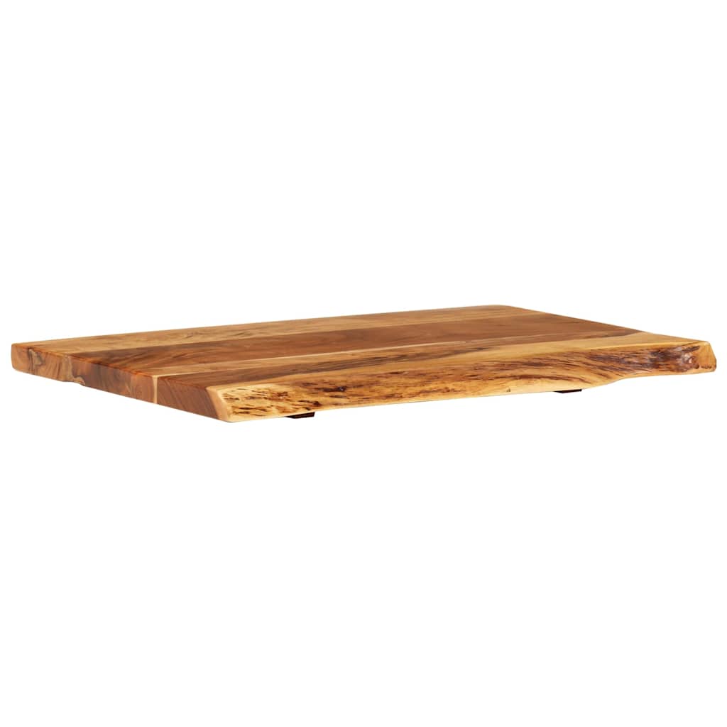 Bathroom Vanity Top Solid Acacia Wood 80x52x3,8 cm