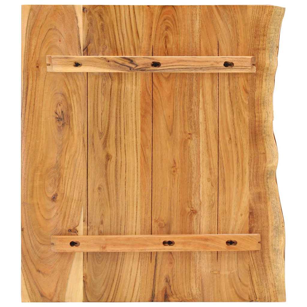 Bathroom Vanity Top Solid Acacia Wood 80x52x3,8 cm