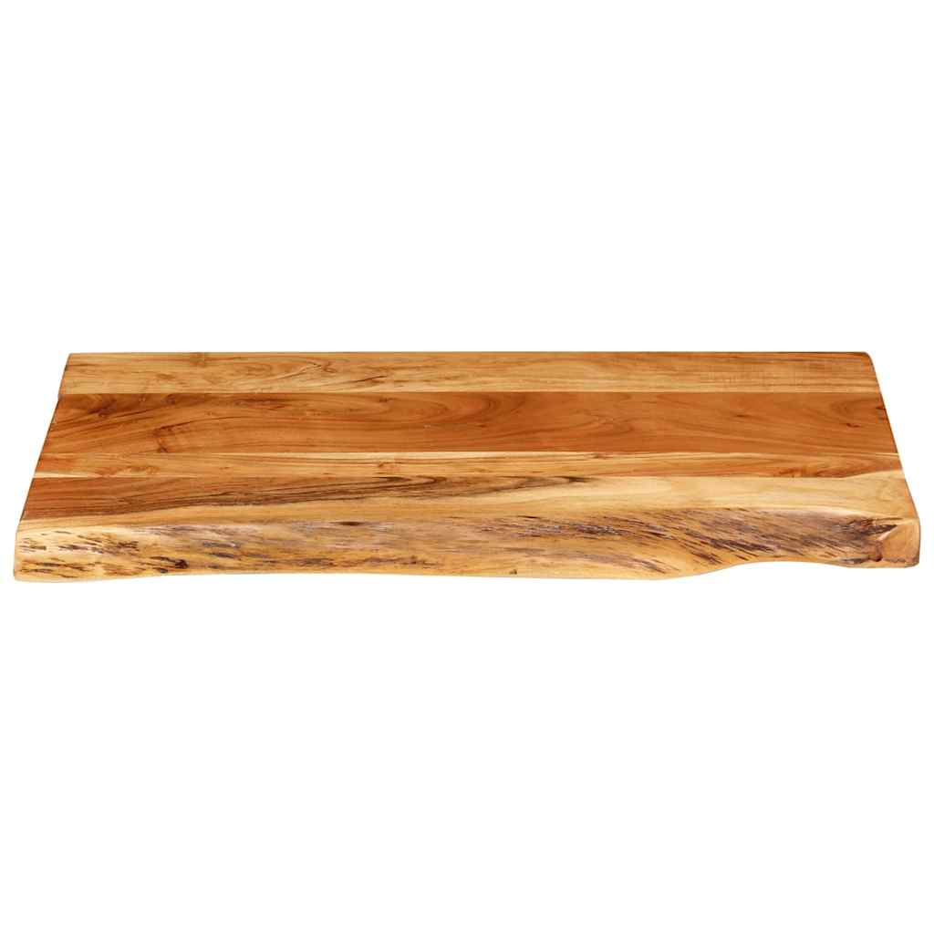 Bathroom Vanity Top Solid Acacia Wood 80x52x3,8 cm