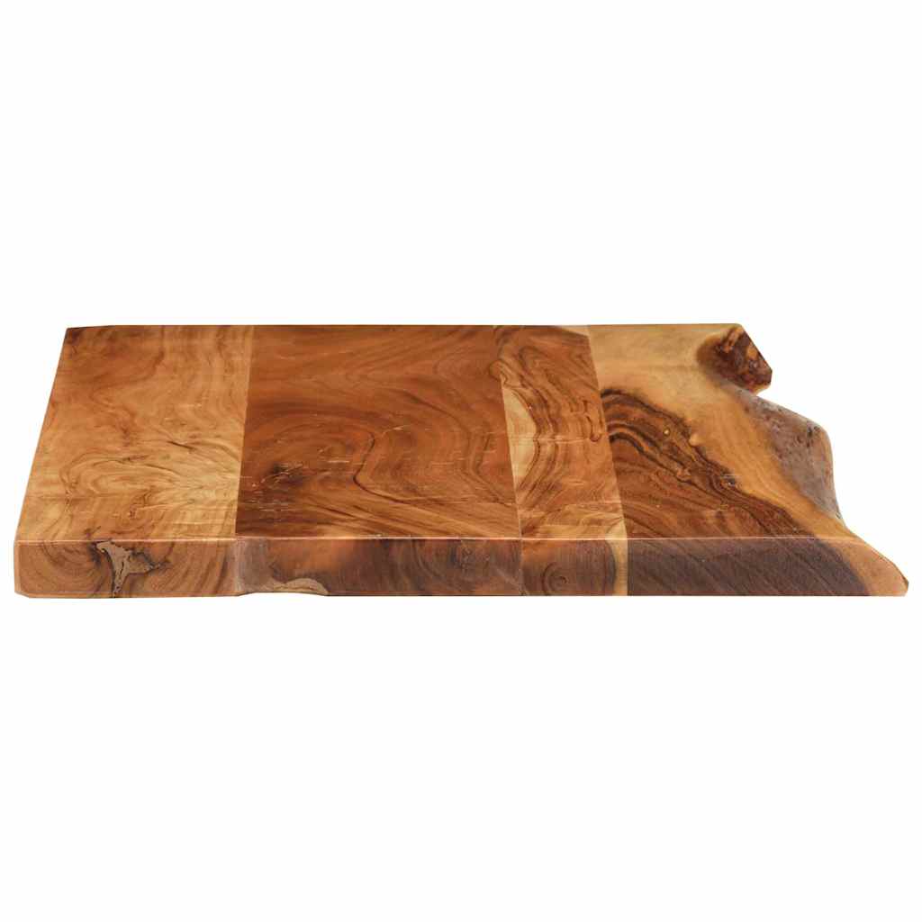 Bathroom Vanity Top Solid Acacia Wood 80x52x3,8 cm