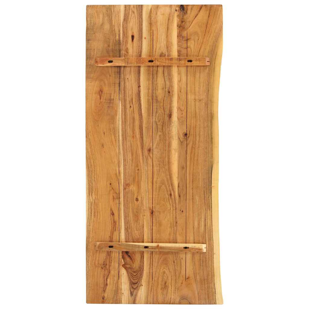 Bathroom Vanity Top Solid Acacia Wood 140x52x3,8 cm