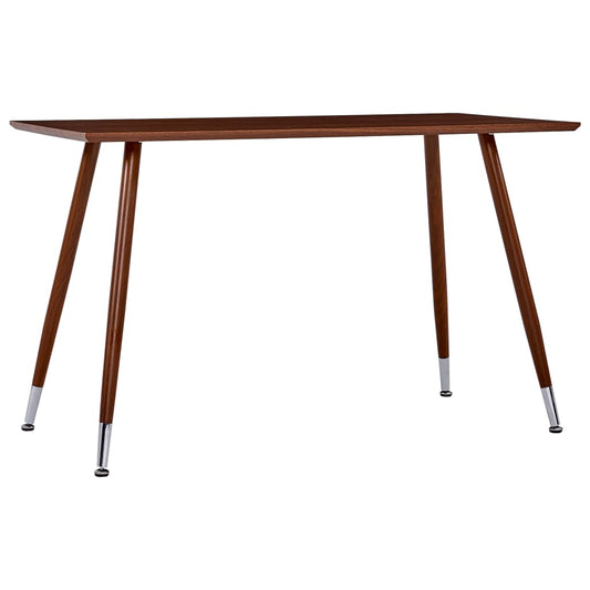 vidaXL Dining Table Brown 120x60x74 cm MDF