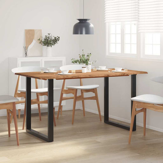 Dining Table 154x80x76 cm Solid Acacia Wood