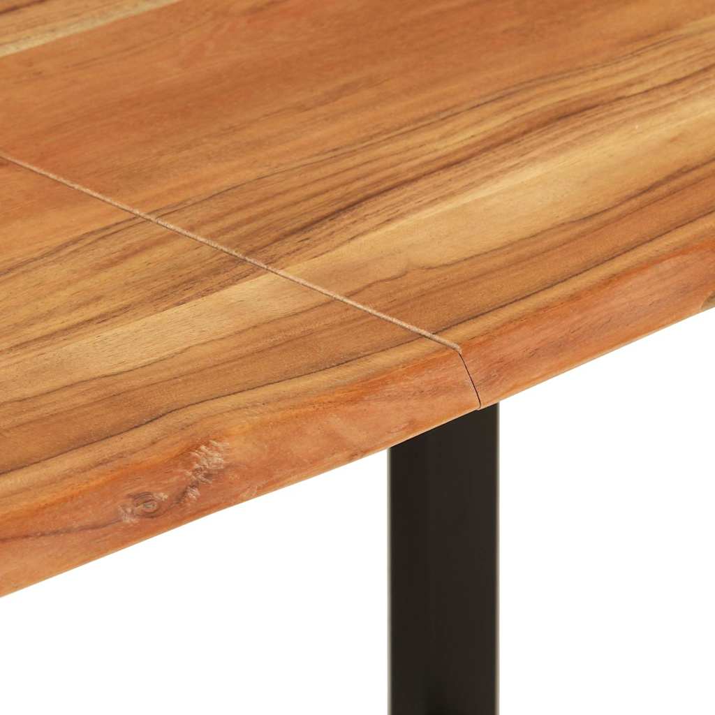 286474 vidaXL Dining Table 140x70x76 cm Solid Acacia Wood