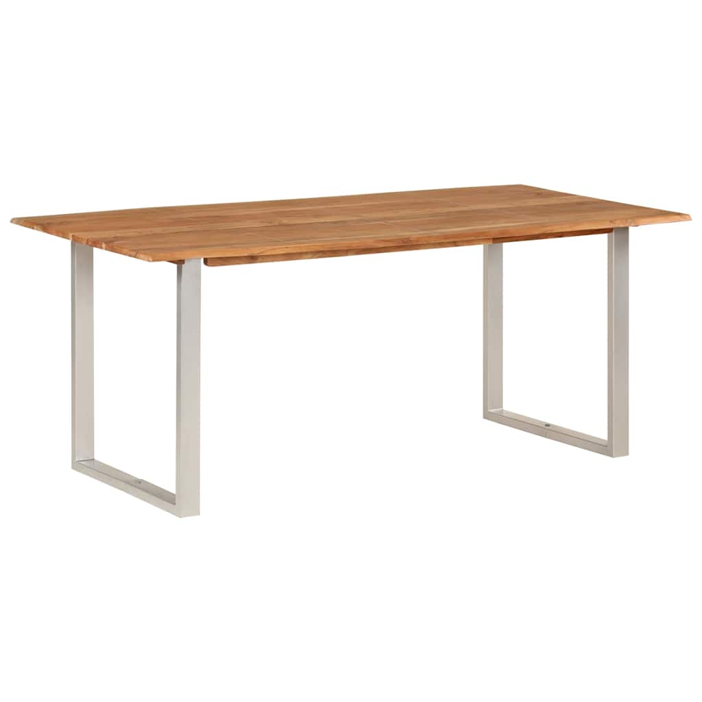 286476 vidaXL Dining Table 180x90x76 cm Solid Acacia Wood