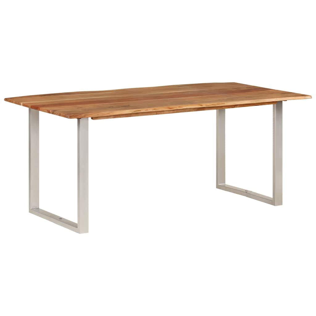 286476 vidaXL Dining Table 180x90x76 cm Solid Acacia Wood