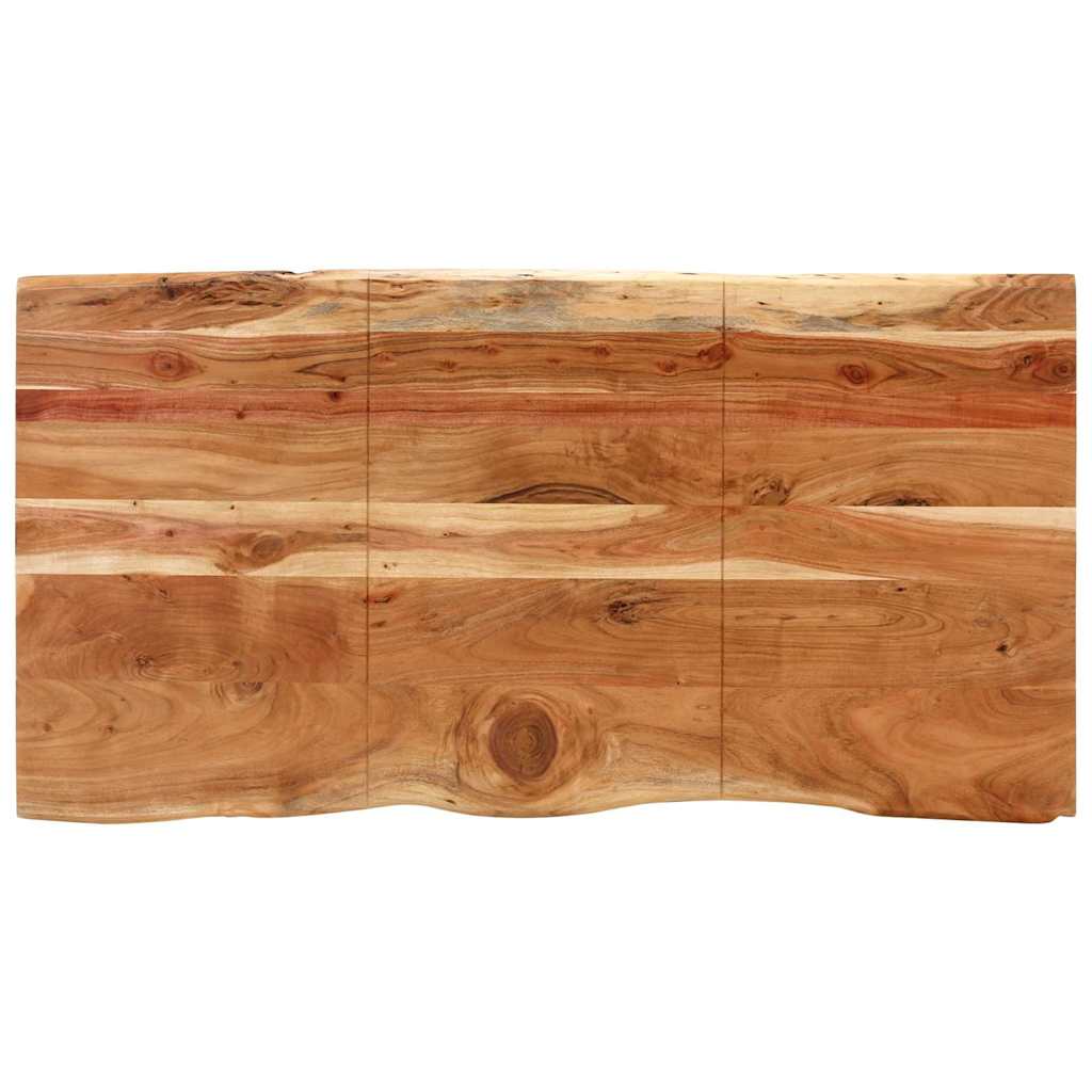 286477 vidaXL Dining Table 154x80x76 cm Solid Acacia Wood
