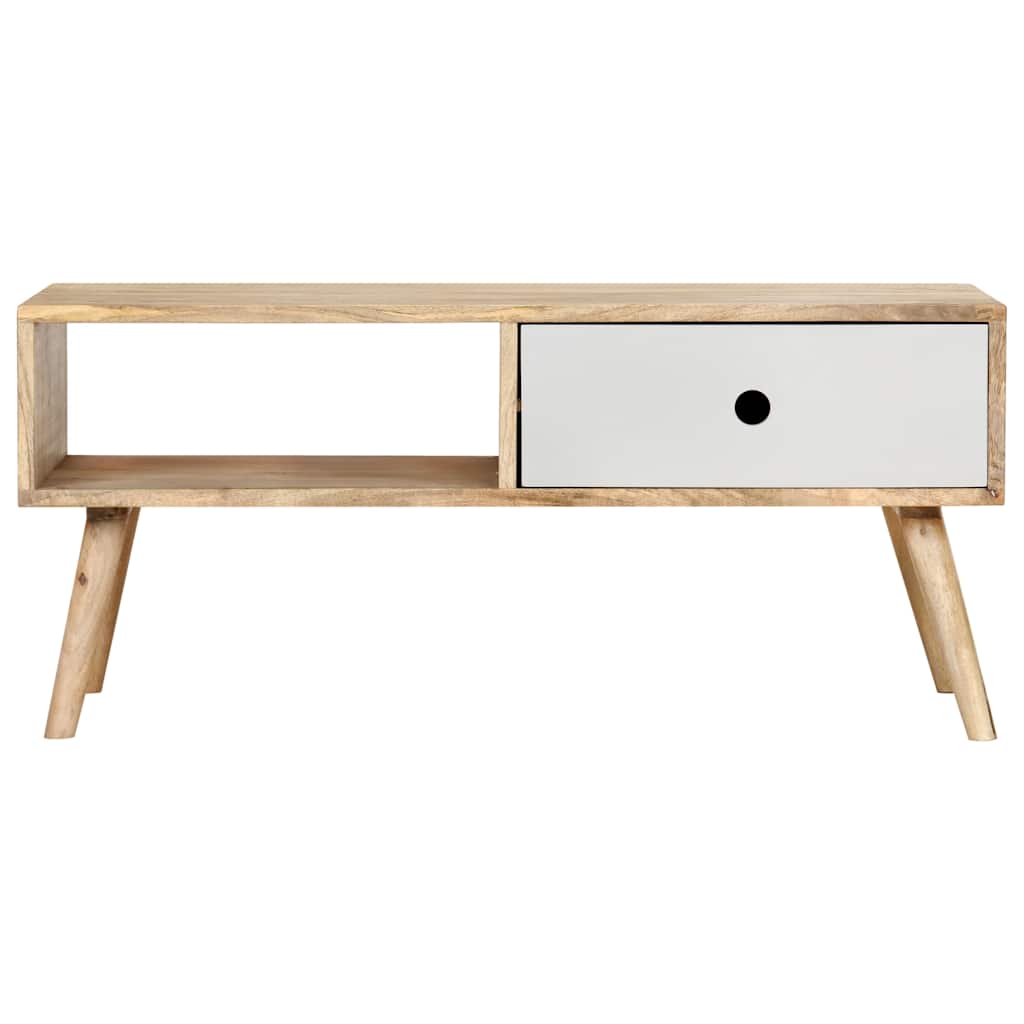 286482 vidaXL Coffee Table 90x50x40 cm Solid Mango Wood