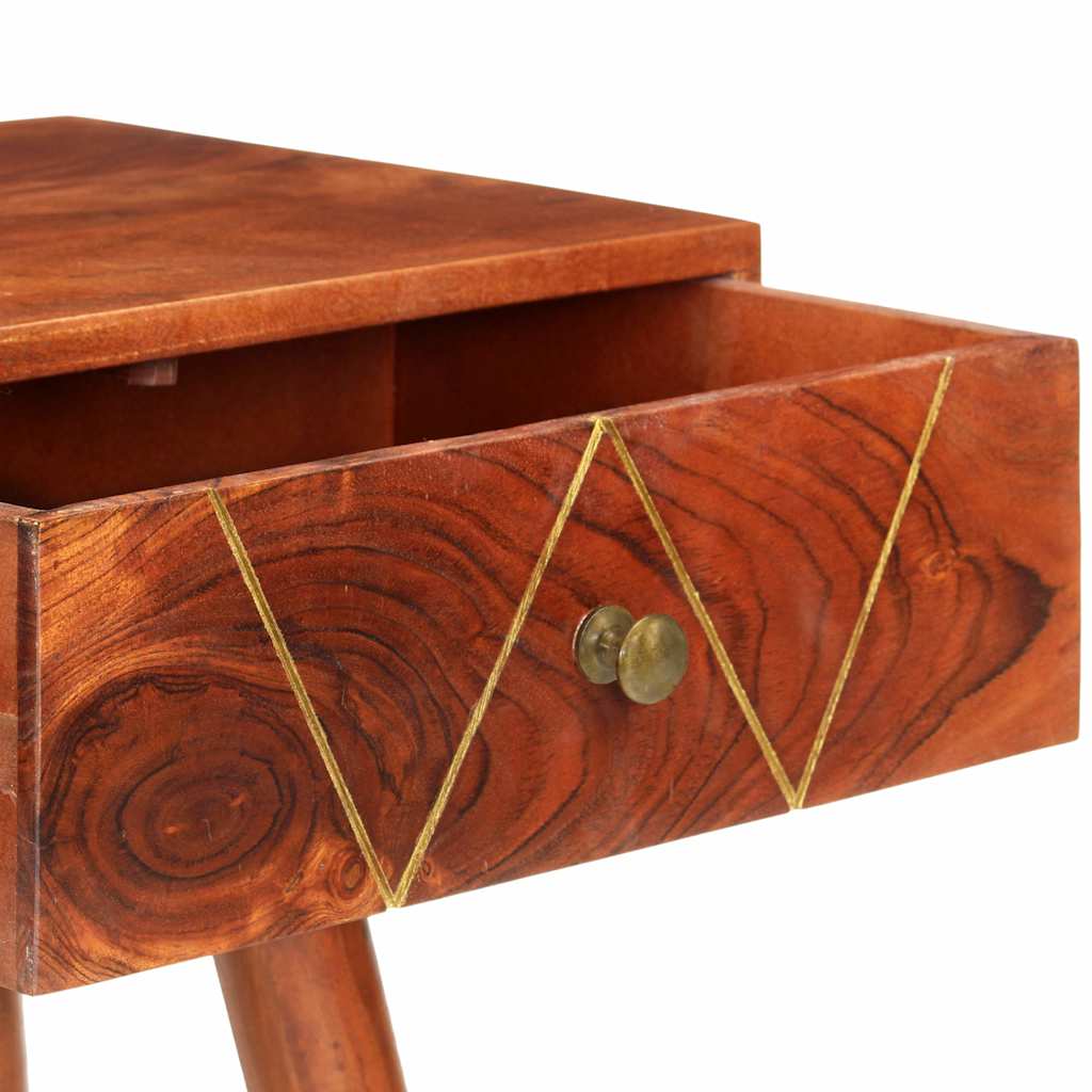 286174 vidaXL Console Table 90x35x76 cm Solid Acacia Wood