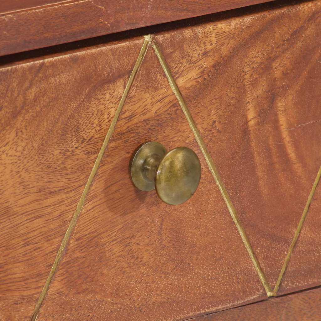 286174 vidaXL Console Table 90x35x76 cm Solid Acacia Wood