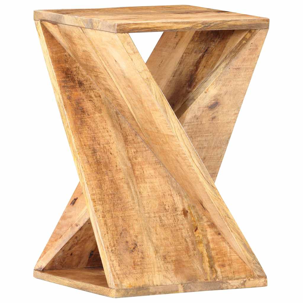 286183 vidaXL Side Table 35x35x55 cm Solid Mango Wood