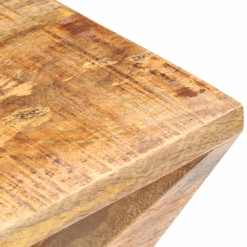 286183 vidaXL Side Table 35x35x55 cm Solid Mango Wood