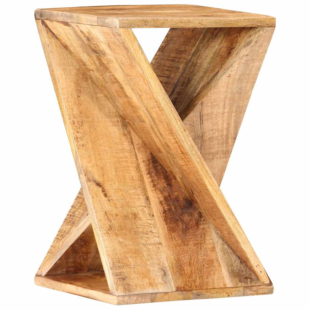 286183 vidaXL Side Table 35x35x55 cm Solid Mango Wood