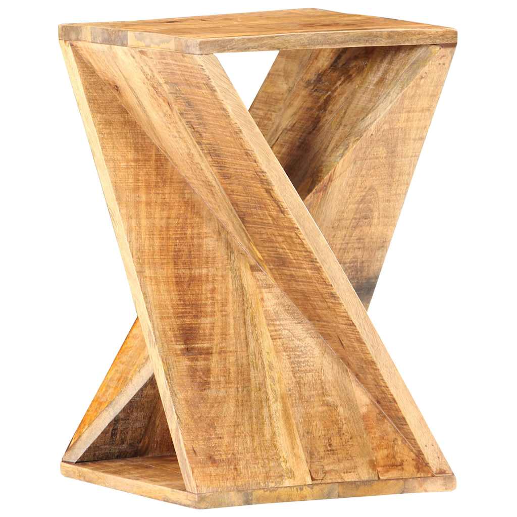 286183 vidaXL Side Table 35x35x55 cm Solid Mango Wood