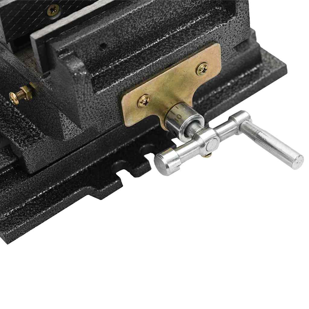 vidaXL Manually Operated Cross Slide Drill Press Vice 150 mm