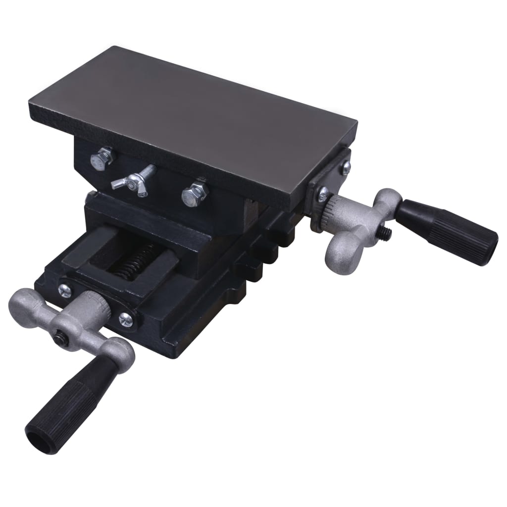 VidaXL Manually Operated Cross Slide Vice Table