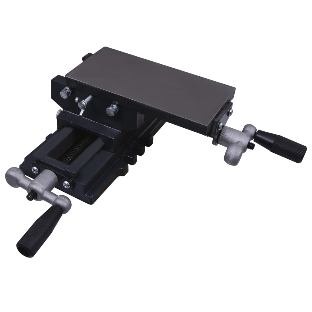 VidaXL Manually Operated Cross Slide Vice Table