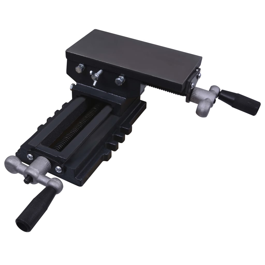 VidaXL Manually Operated Cross Slide Vice Table