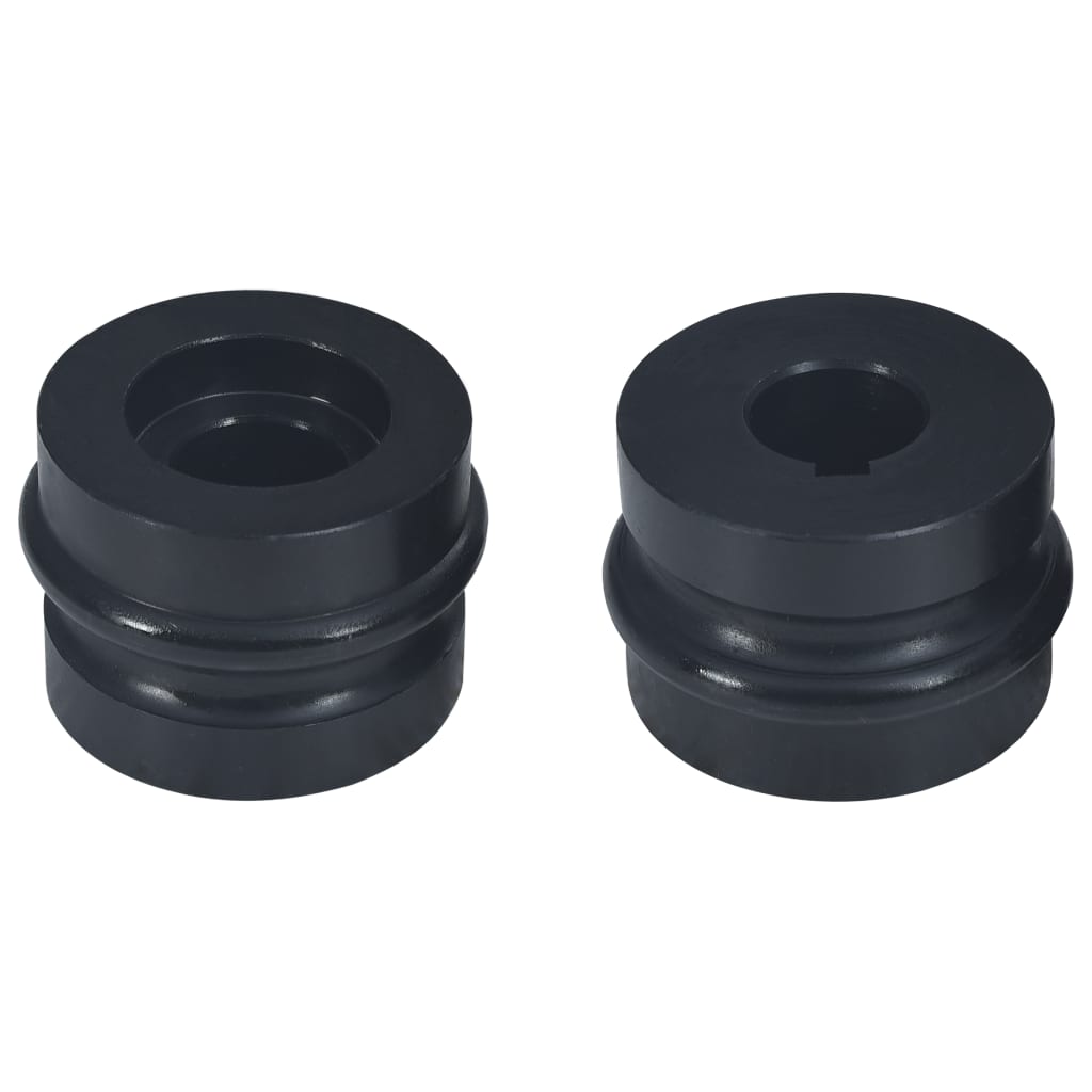 145388 vidaXL Flange Nuts for Tube Beading Machine 12 pcs Steel