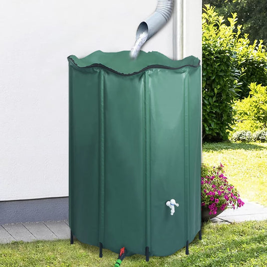 Réservoir d'Eau de Pluie Pliable avec Robinet 1350 L