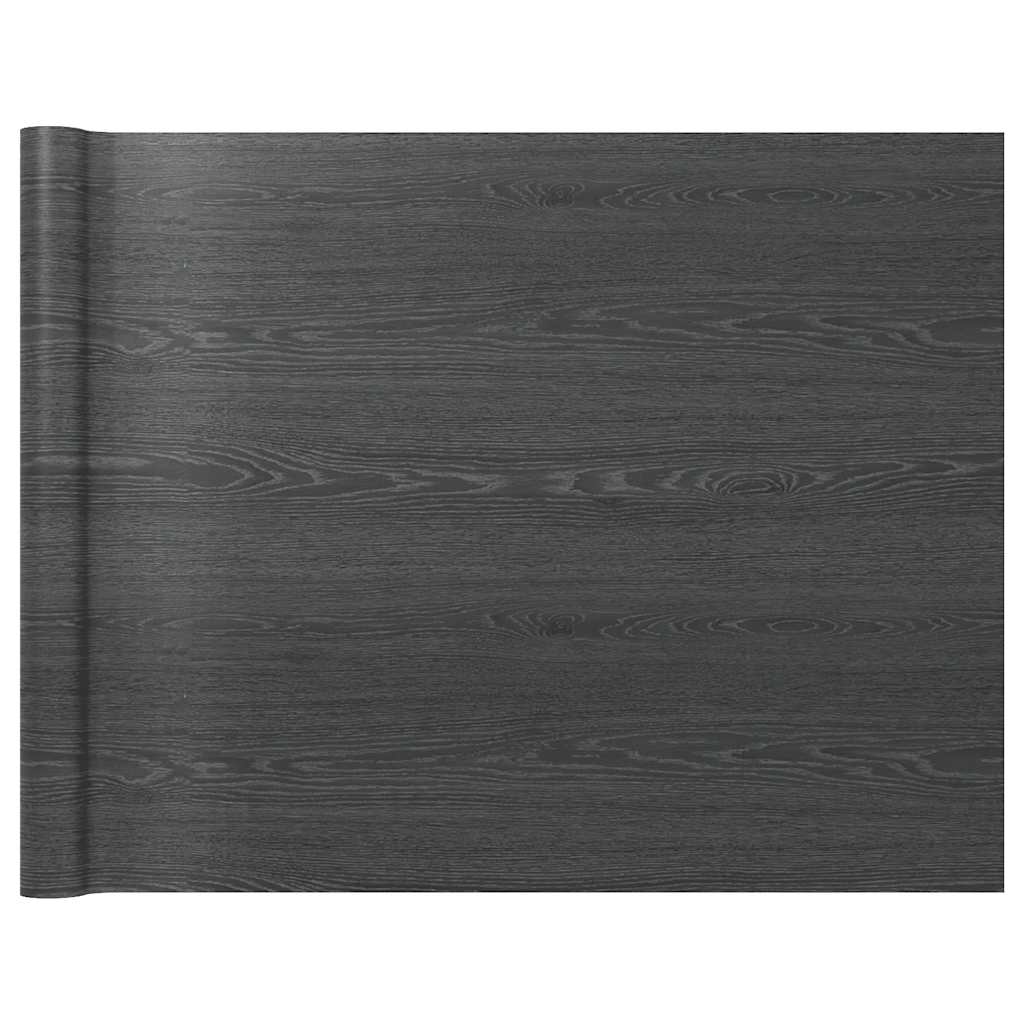 Self-adhesive Furniture Film Dark Wood 500x90 cm PVC