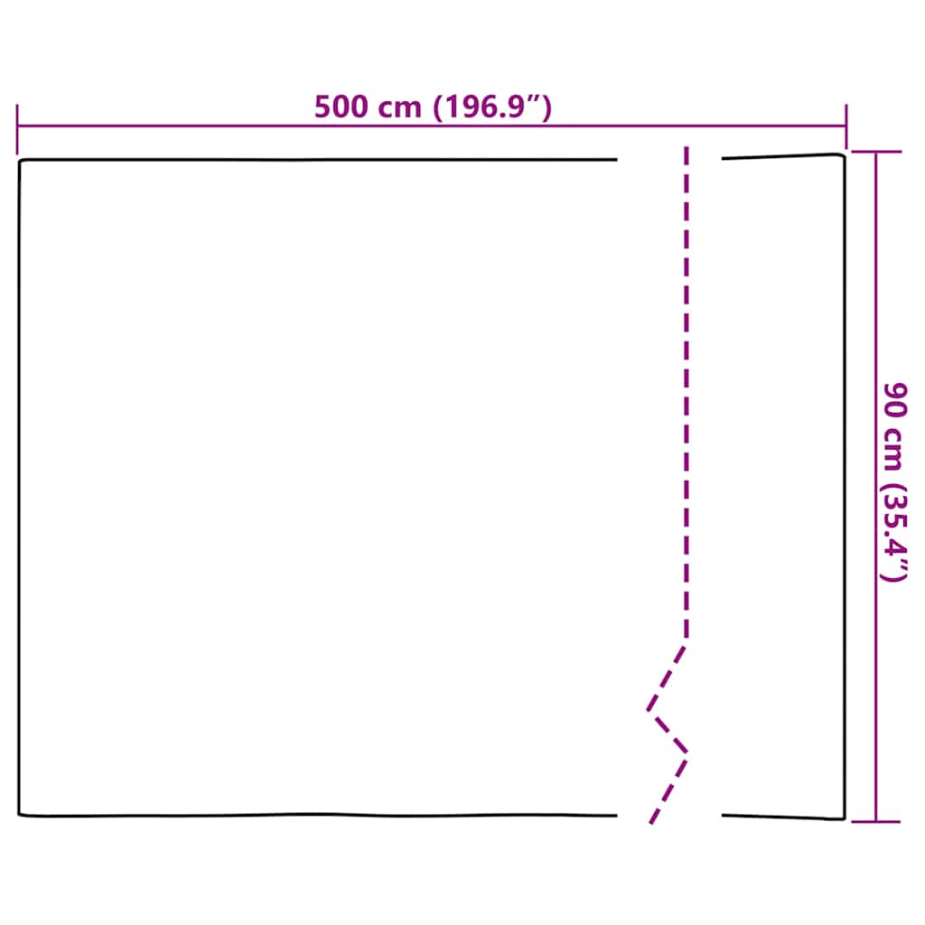 Self-adhesive Furniture Film Dark Wood 500x90 cm PVC